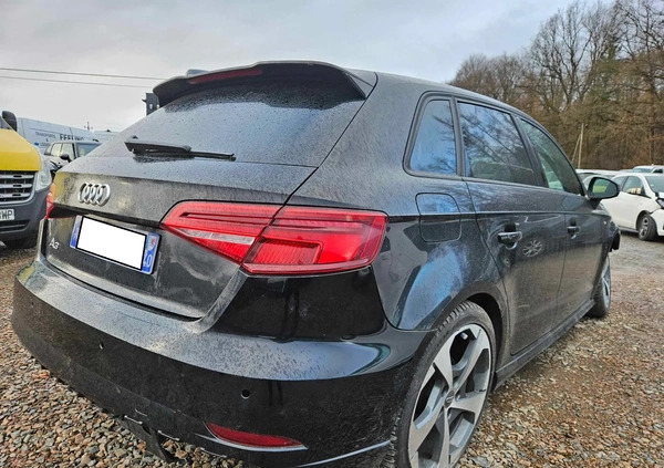 Audi A3 cena 45500 przebieg: 68000, rok produkcji 2019 z Tuczno małe 301